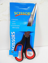 Scissors Stainless Steel Blade Sewing Crafting Office Kitchen School Sho... - $6.79