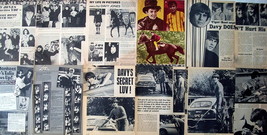 DAVY JONES ~ 12 Color and B&amp;W ARTICLES, The Monkees, 1967-1968 ~ B1 Clip... - £6.67 GBP