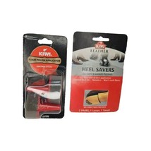 Kiwi Heel Savers 1 Pair Large 1 Pair Small/ Foaming Polish Applicators NEW - $14.84