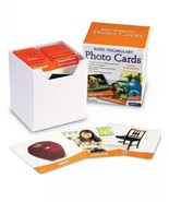 LEARNING RESOURCES BASIC VOCABULARY PHOTO CARD SET - $15.63