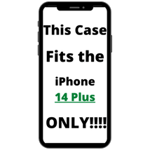Heavy Duty Shockproof Case w/ Clip Dark BLUE/BLUE For I Phone 14 Plus - £6.73 GBP