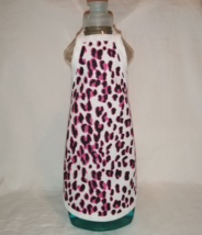 Leopard Animal Print  Pink / White Cotton- Decorative Soap Bottle Dish A... - $89.36 MXN