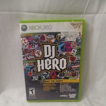 DJ Hero Xbox 360 Complete with Manual video games Music Concert Eminem J... - $9.89