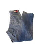 Vintage Tommy Hilfiger Blue Denim Jeans Straight Loose Big Flag Tag Size... - £23.69 GBP