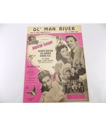 VINTAGE SHEET MUSIC 1937 OL&#39; MAN RIVER From MGM&#39;S SHOWBOAT AVA GARDNER - $12.17 CAD