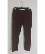 Victoria&#39;s Secret Sport Knockout Maroon Legging Work Out Pants Women&#39;s S... - $351.85 MXN