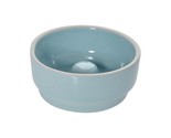 FAIR TRADE ORIGINAL Kerzenleuchter Keramik Minimalistic Blau Durchmesser... - £35.67 GBP
