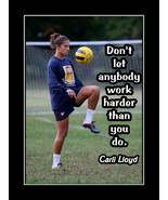 Inspirational Carli Lloyd Soccer Motivation Quote Poster Print Daughter ... - £18.08 GBP+