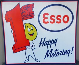ESSO Metal Sign 42" by 36" - £135.67 GBP