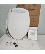 Brondell L60-EW LumaWarm Heated Elongated Toilet Seat with Night Light #R04 - $72.95