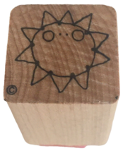 DOTS Rubber Stamp Sun Sunshine Summer Nature Celestial Sky Card Making Small - £2.74 GBP