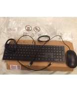 HP Standard Wired USB Keyboard &amp; Mouse Bundle (2020 Brand New) - $19.80