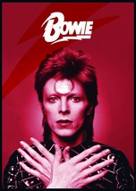 David Bowie Ziggy Stardust Flag Cloth Poster Banner Cd Glam Rock - £14.93 GBP