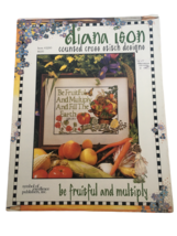 Diana Ison Counted Cross Stitch Pattern Be Fruitful and Multiply Genesis Veggie - £4.71 GBP