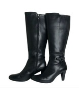 NWOB Blondo Black Leather Aqua Protect Knee High Boot Size 10 M - $79.94