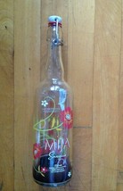 Mija Sangria Empty Glass Decanter Liter Bottles  with Cork Stoppers - $356.11 MXN