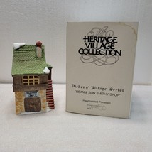 Dept 56 Dickens Village “B EAN &amp; Son Smithy Shop” 1984 #6515-3 Retired - $14.69