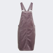 Adidas Originals Women&#39;s Purple Overalls CORDUROY DRESS Size small  GU0834 - £79.06 GBP