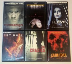 Horsemen, Blair Witch Project, The Eye, Cry Wolf, Cabin Fever &amp; The Crazies DVD - £11.67 GBP