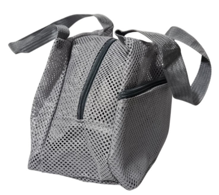 Nylon Breathable Mesh Multi-Use Foldable Women Tote Handbag with Zipper Closure Item image 3