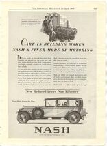 Nash 4 Door Coupe for 5 Care in Building Magazine Ad 1928 - $13.86