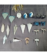 Lot of 20 Vintage Galoob Micro Machines Star Wars Ships Star Destroyer X... - £121.88 GBP