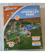 BANZAI Splash &#39;n&#39; Slide Sprinkler Fun Refreshing Sprinkler Activities-NEW! - $24.99