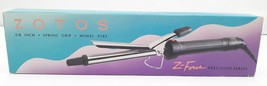 Zotos Z-Force Professional Spring Grip 5/8&quot;Curling Iron Model Z503 - £14.38 GBP