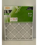 HDX 3-Pack FPR 5 MERV 8 Dust &amp; Pollen Pleated Air Filters Replacement 20... - $25.79 CAD