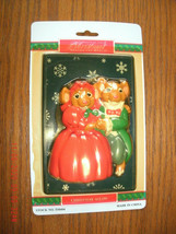 NEW Christmas Aglow 3D Switchplate Cover, holiday mouse design, House of... - $9.95