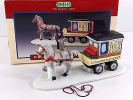 Lemax Village Porcelain Milk Wagon, 1994 Accessory 43121 Missing Deliveryman - £7.12 GBP