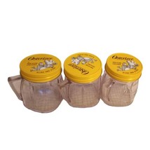 Vtg 3 Osterizer Mini-Blend Containers Jars 8oz Lids Liquifier-Blender Dip Sauce - £16.88 GBP