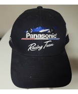 Vintage Gordon Team 22 Panasonic Racing Black Team Strapback Cap Hat  Ol... - £11.94 GBP