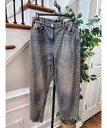 Collusion Men&#39;s Blue Denim Cotton Dad #004 Straight Fit Jeans Pant Size ... - $38.29 CAD