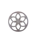 Cast Iron Decorative Metal Seed of Life Kitchen Trivet 7&quot;&quot; - $278.27 MXN