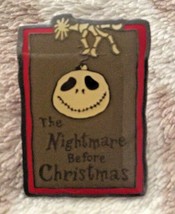 Walt Disney Studios Burbank Nightmare Jack Skellington Ornament Cast Pin... - £10.31 GBP