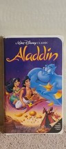***ULTRA RARE BLACK DIAMOND Aladdin (VHS, 1993) - £5.14 GBP