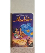 ***ULTRA RARE BLACK DIAMOND Aladdin (VHS, 1993) - £5.16 GBP