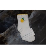 Janie and Jack Lemon Print Scalloped Top Socks Size 12-18 Month&#39;s Girl&#39;s... - $8.63 CAD
