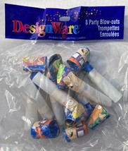 Designware Rugrats Blowouts Blowers Party Decor Kids Birthday 8 Per Package - $5.95