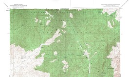 Mountain Springs Quadrangle Nevada 1957 Map Vintage USGS 15 Minute Topographic - £12.69 GBP