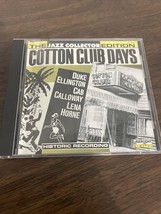 Cotton Club Days / Jazz Collector Edition - Music CD - Lena Horne,Cab Calloway - £5.36 GBP