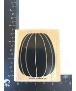 Cucurbit Pumpkin Squash Gourd Rubber Stamp Stampin Up 1999 Vegetable Melon - $5.40 CAD