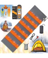 Heated Sleeping Bag Liner - Usb Heating Pad For Backpacking And, 75 X 25... - £40.89 GBP