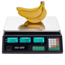 New 88lb 40kg Digital Weight Scale Price Computing Price Food Meat Produce Deli - £64.10 GBP