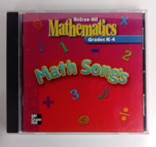 2002 CD McGraw Hill Mathematics Math Songs K-4 - $9.64