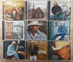 Alan Jackson CD Lot of 9 Everything I Love Dont Rock Jukebox Drive Freight Train - £16.16 GBP