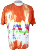 C PORT T Shirt XL cotton tie dye hippie hippy boho colorful retro  p2p 2... - £11.59 GBP