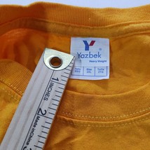 Yazbek Bobcats We Won't Back Down Men's Yellow Cotton Graphic T-Shirt Size 2XL image 3