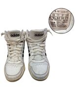 Adidas Hoops Mid Men’s Size 10 White Black Athletic Sneakers Basketball Shoes - €27,04 EUR